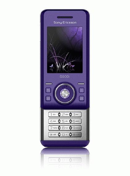 SONY ERICSSON S500I, ICE PURPLE