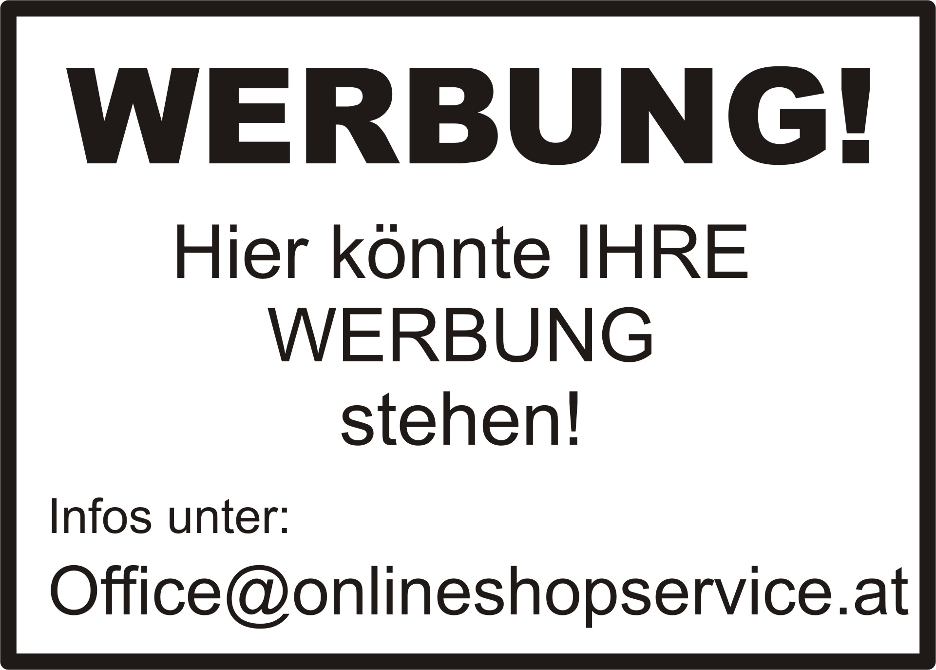 onlineshopservice.at werbung