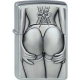 Stocking Girl - Chrome brushed - Zippo-Art.-Nr. 300.116.jpg