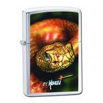 Zippo Mazzi Snake Brushed Chrome Pocket Lighter.jpg