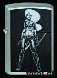 Sword Girl - Satin Finsih - Zippo-Art.-Nr. 220.088.jpg