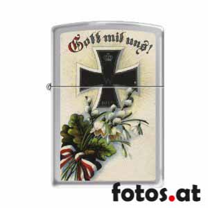Zippo Feuerzeug Gott mit uns - Historical Serie 1914.jpg