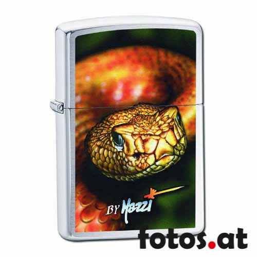 Zippo Mazzi Snake Brushed Chrome Pocket Lighter.jpg